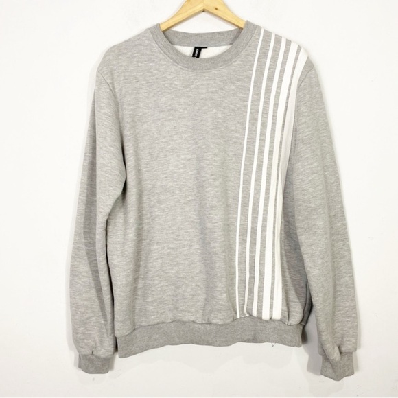 JONNY COTA Striped Pullover Sweatshirt - Picture 8 of 8